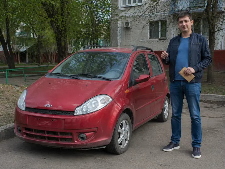 Chery Kimo 2011 года, выкуплен без ремонта